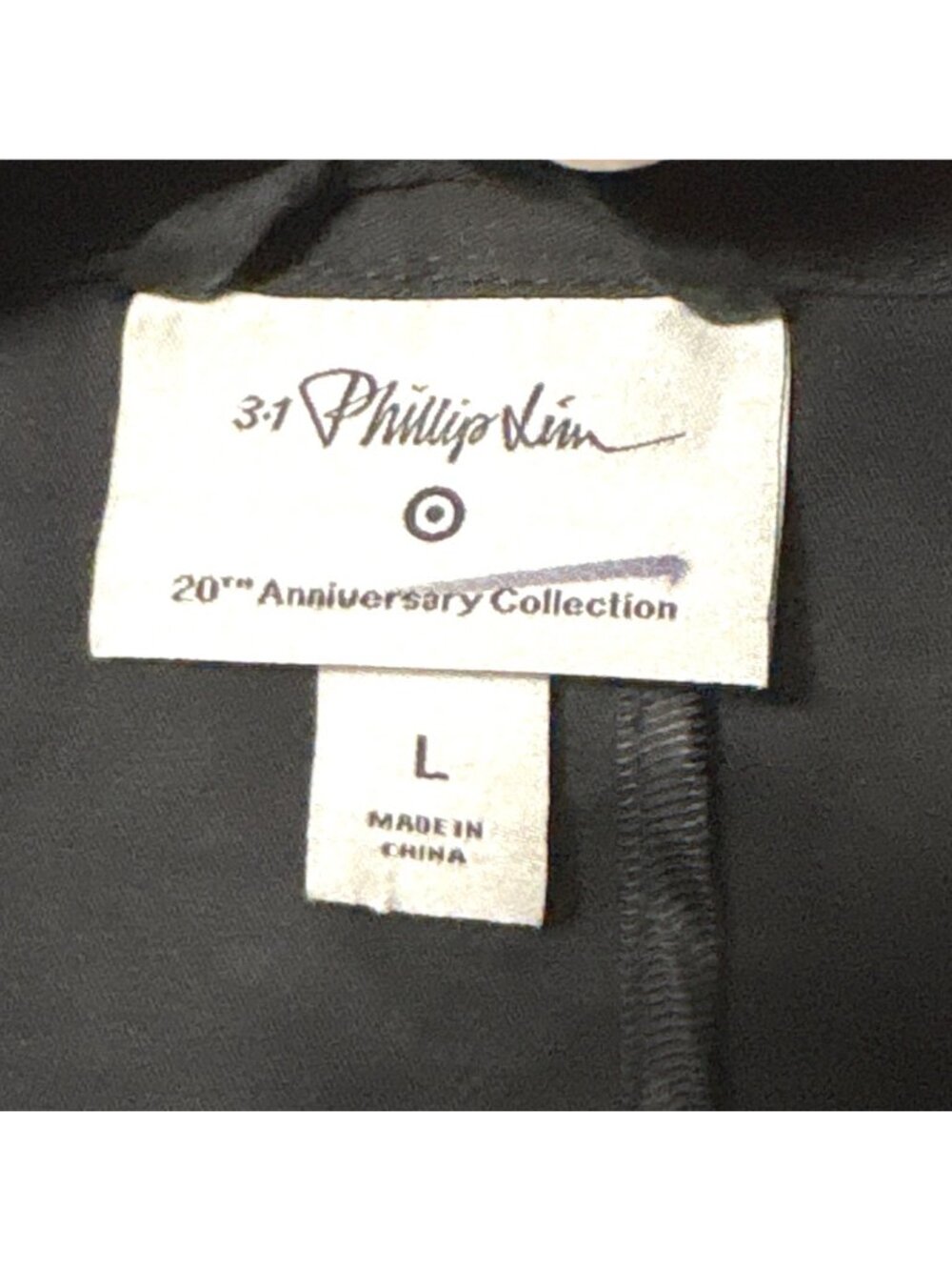 3.1 Phillip Lim 20th Anniversary Collection Black Double-Breasted Trench Coat L - Picture 4 of 5